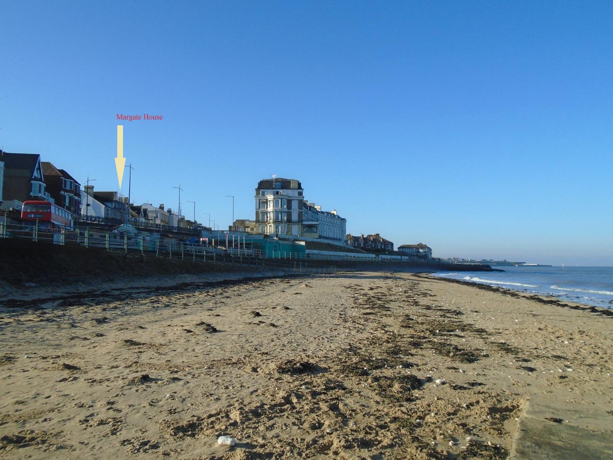 Flat, Amazing Balcony Sea View, Bike Store, With Sun Deck Margate Esterno foto